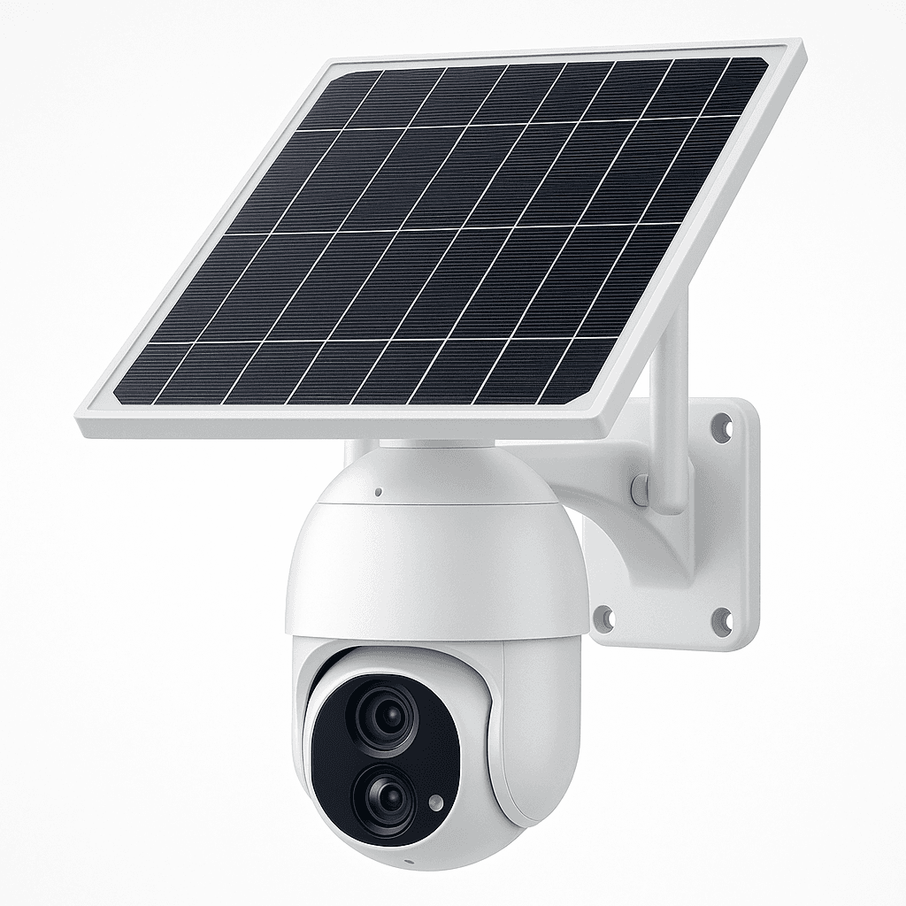 Cámara Solar PTZ Dual 4K