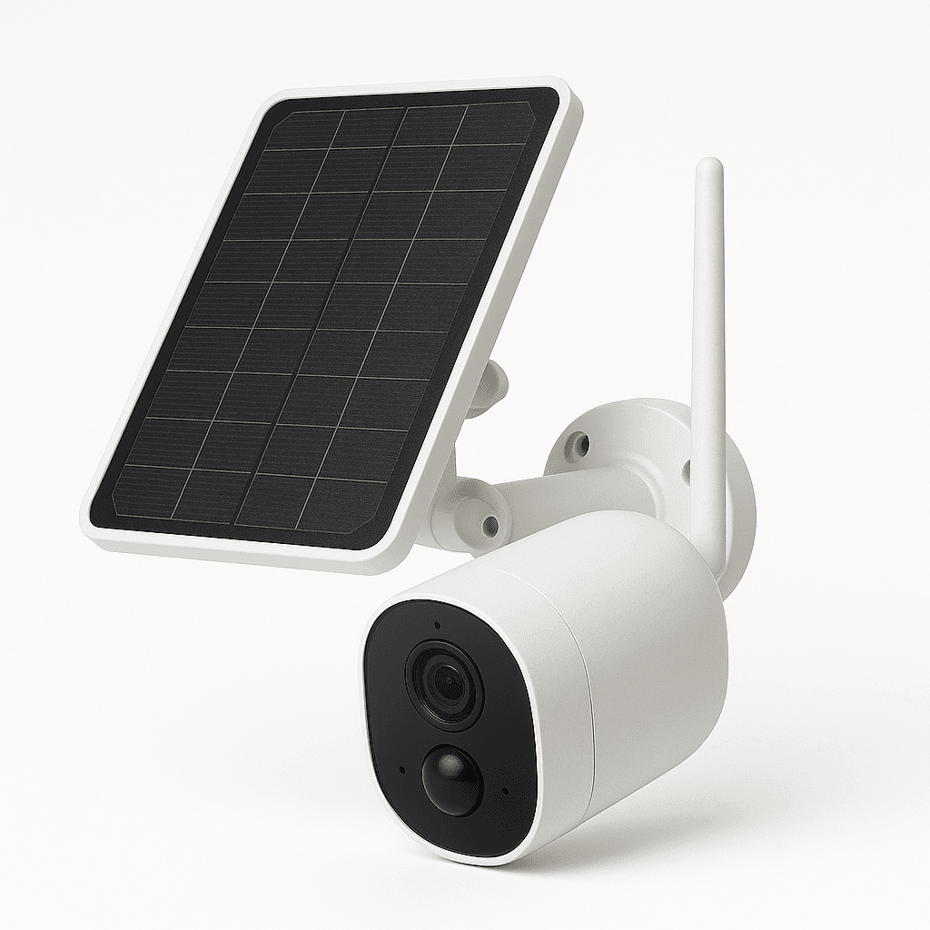 Cámara Solar WiFi 2K Panel Orientable