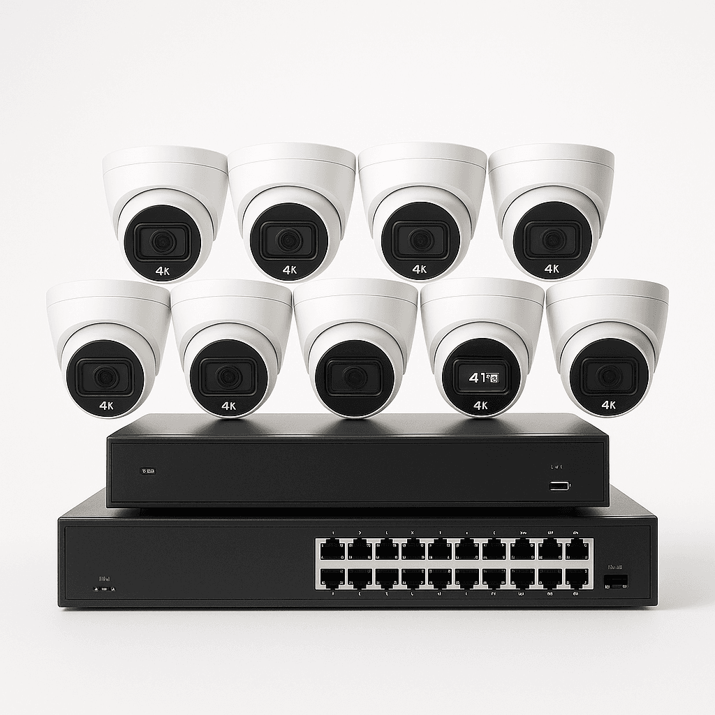 Kit Empresa 8 Cámaras 4K