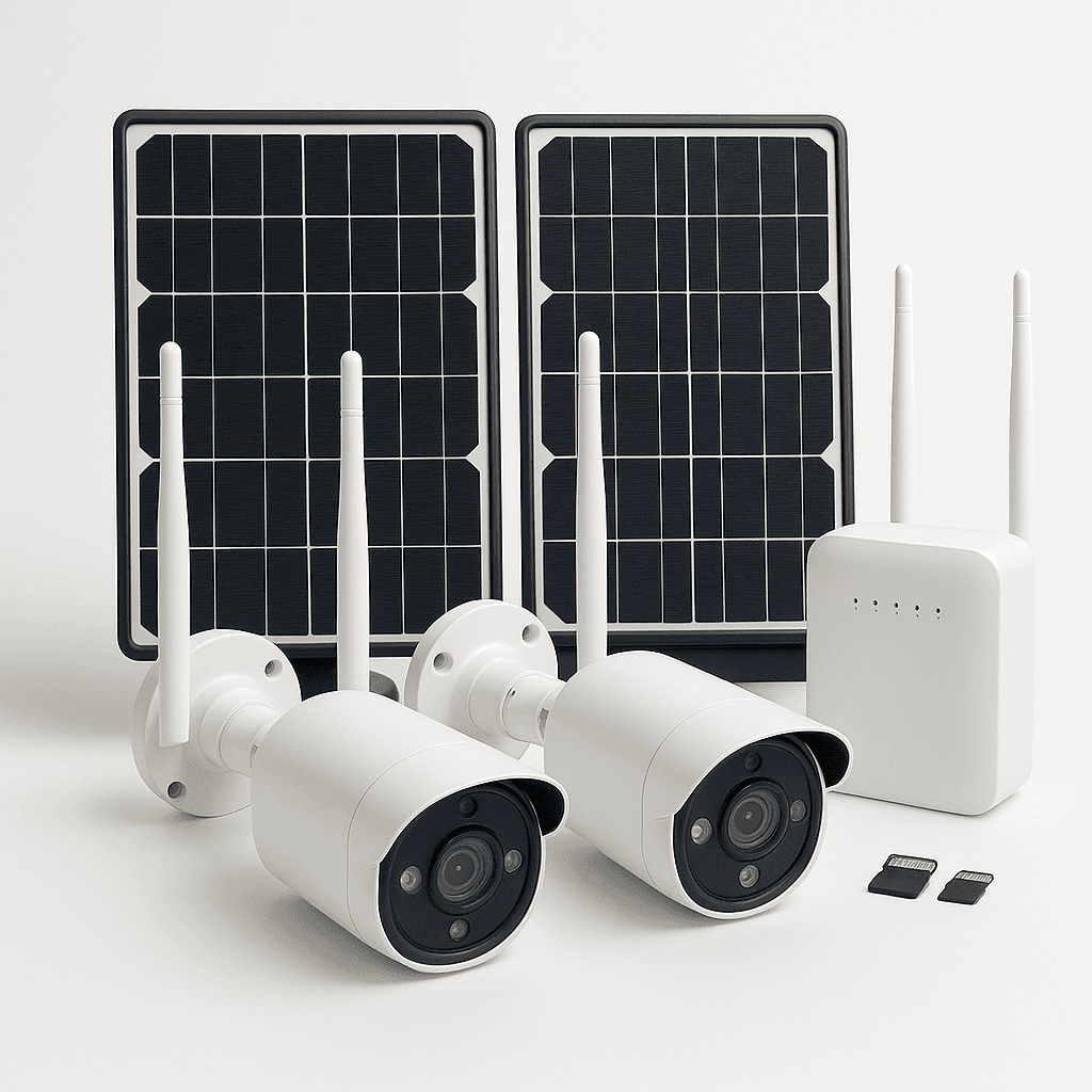 Kit Solar 2 Cámaras 4G sin Obra