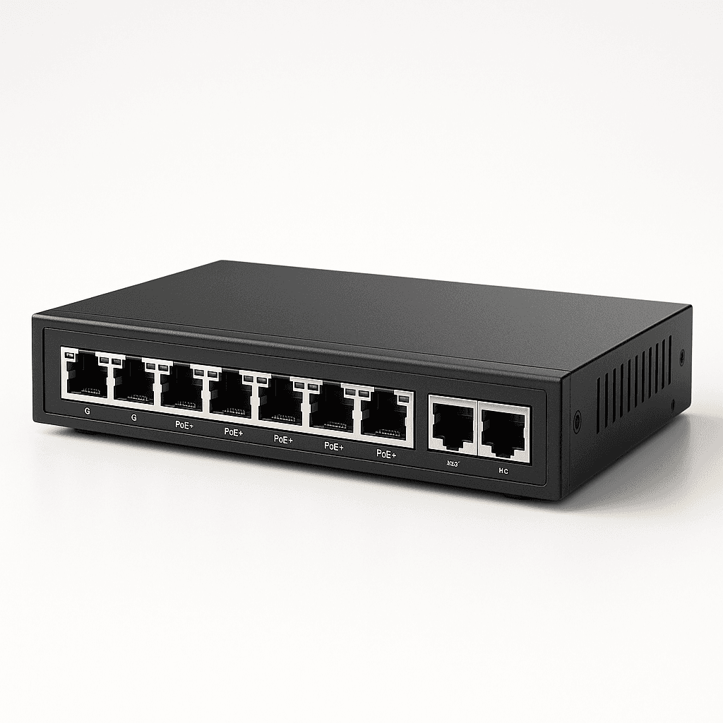 Switch PoE 8 Puertos
