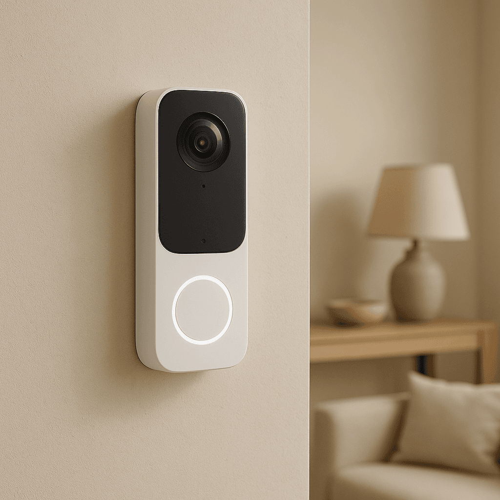 La puerta: videoporteros instalada en una vivienda
